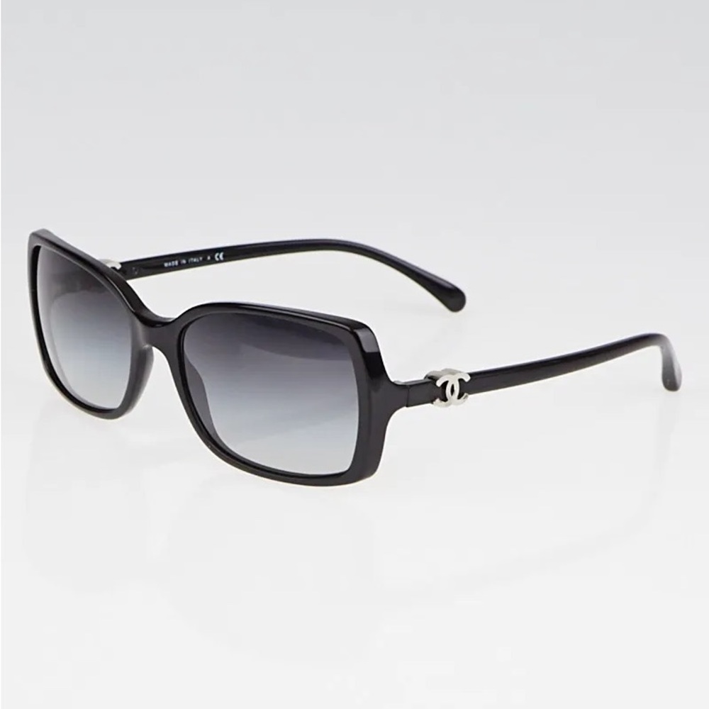 CHANEL CC Logo Sunglasses-5218